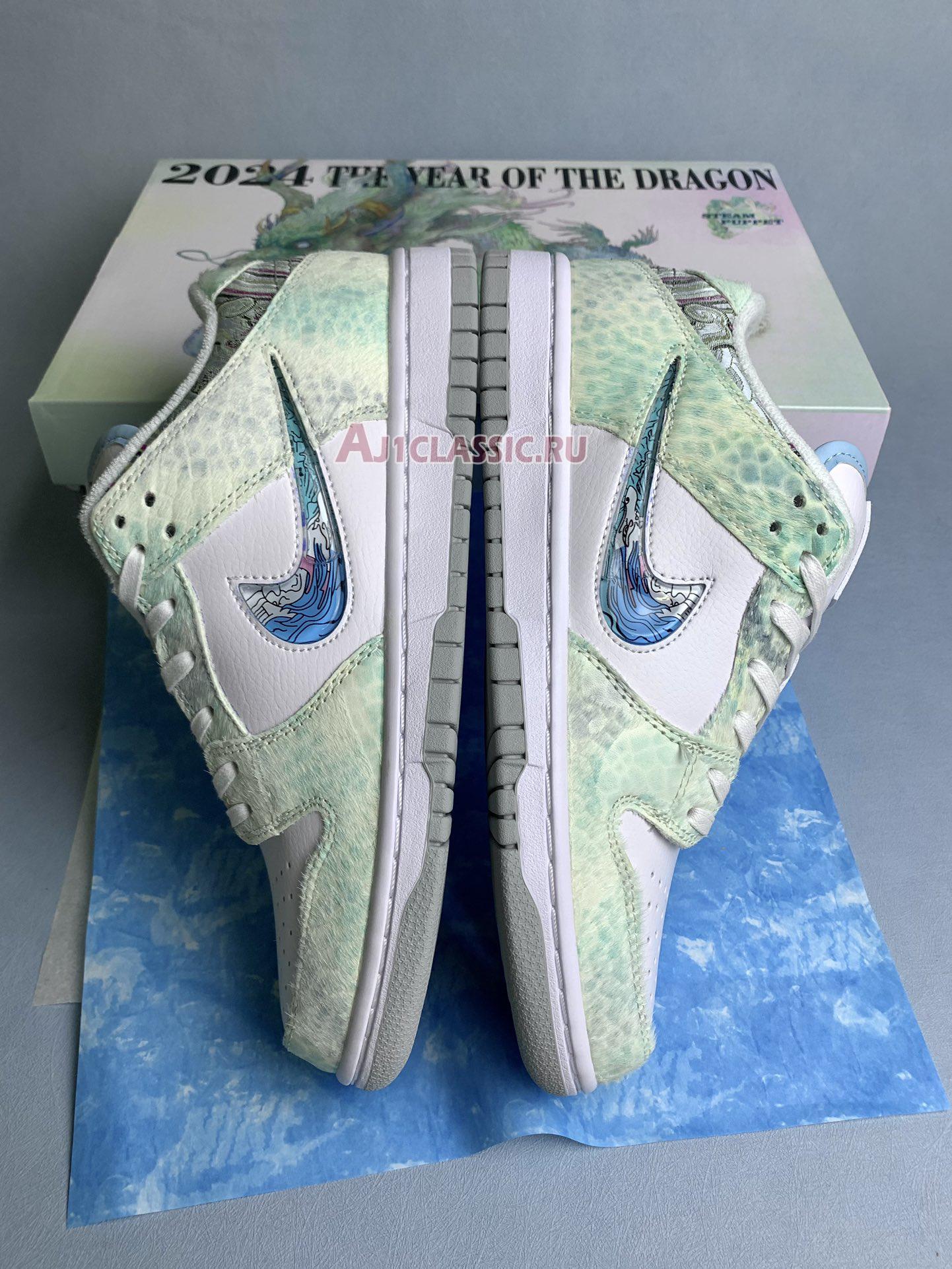 New Nike Dunk Low Steam Puppet Year of the Dragon "Third Prince Ao Bing" FZ5065-111-1 Shoes