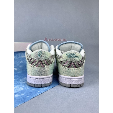 Nike Dunk Low Steam Puppet Year of the Dragon Third Prince Ao Bing FZ5065-111-1 White/Green Mens Womens Shoes