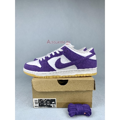 Nike SB Dunk Low Pro ISO Orange Label Court Purple DV5464-500-1 Court Purple/Court Purple/White/Gum Light Brown Mens Womens Shoes