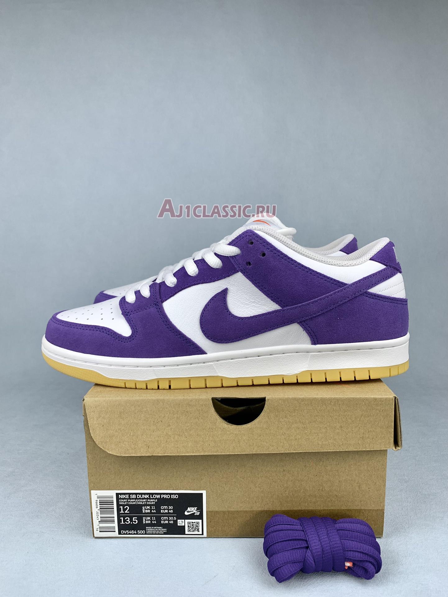 Nike SB Dunk Low Pro ISO "Orange Label Court Purple" DV5464-500-1