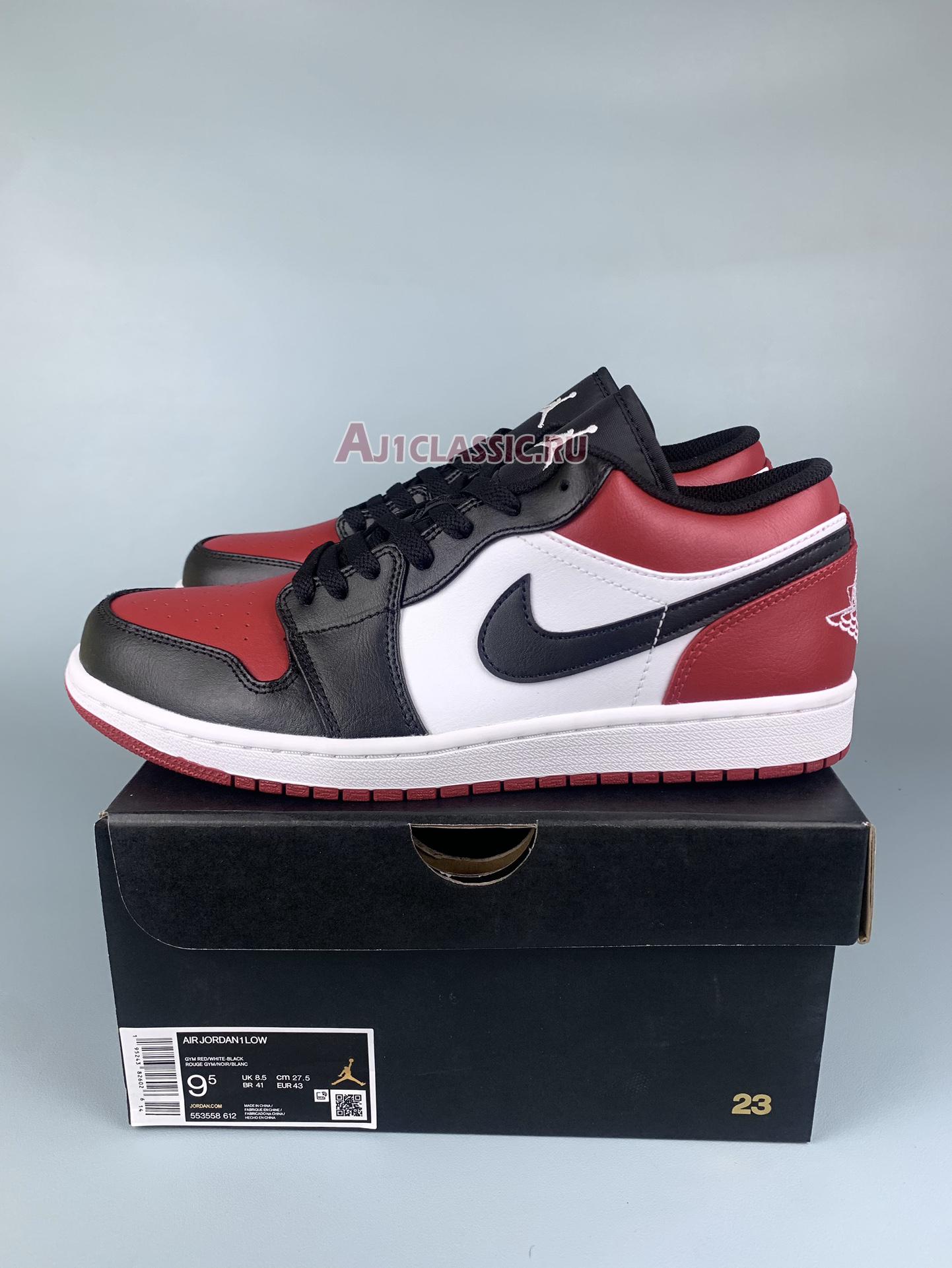 Air Jordan 1 Low "Bred Toe" 553558-612-1