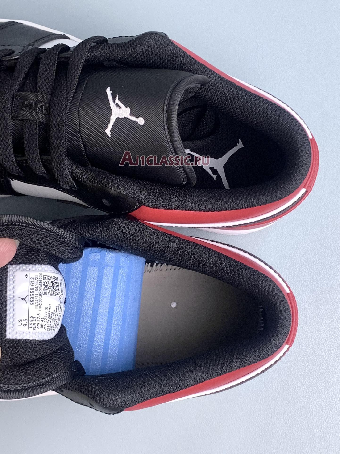 Air Jordan 1 Low "Bred Toe" 553558-612-1