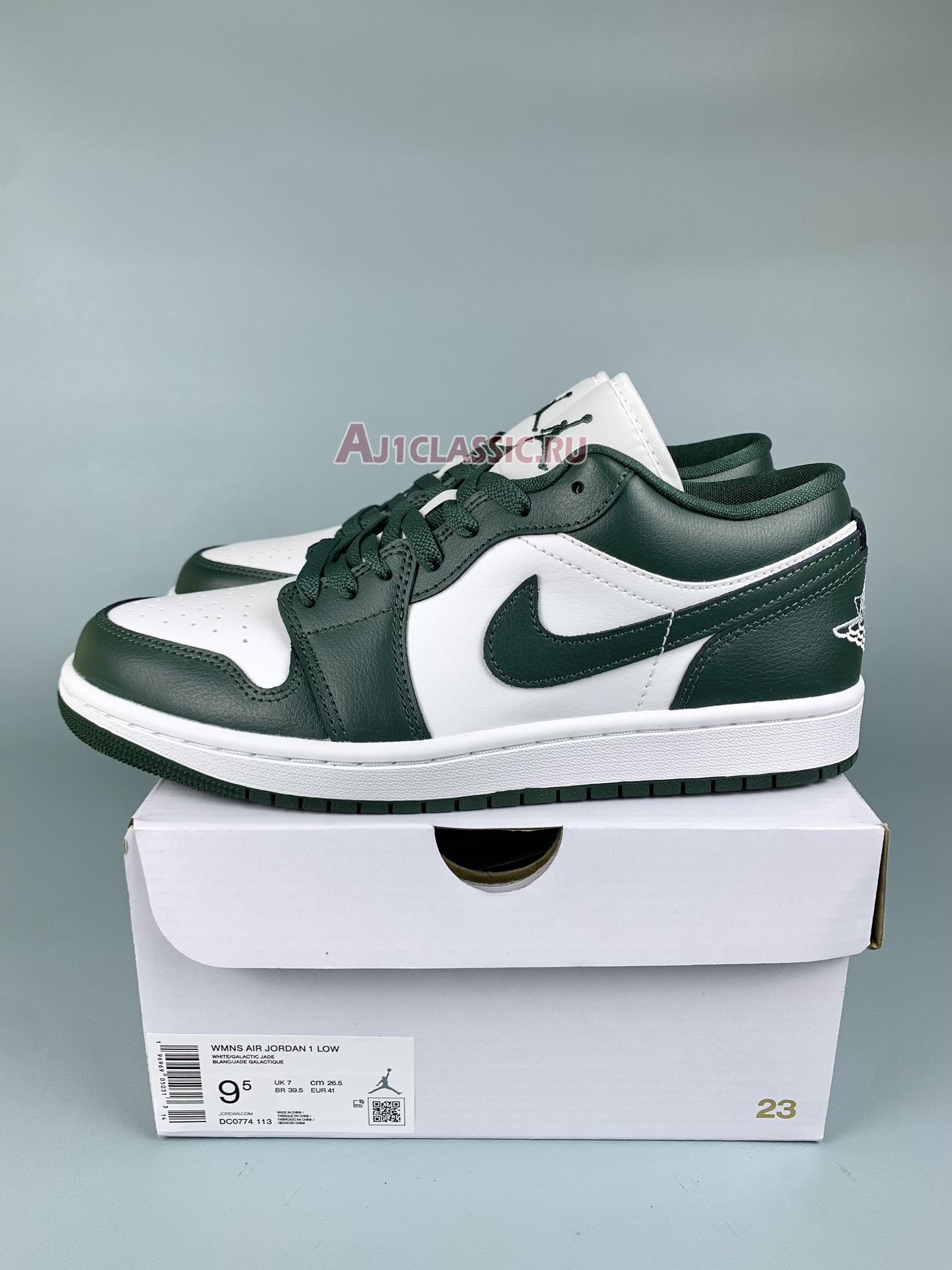 New Air Jordan 1 Low "Galactic Jade" DC0774-113 Shoes