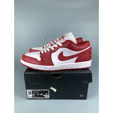 Air Jordan 1 Low Gym Red White 553558-611-1 Gym Red/White Sneakers