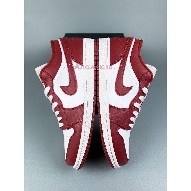 Air Jordan 1 Low Gym Red White 553558-611-1 Gym Red/White Sneakers