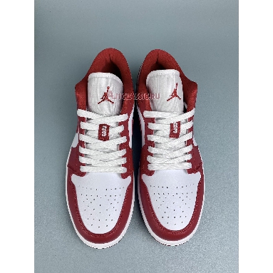 Air Jordan 1 Low Gym Red White 553558-611-1 Gym Red/White Sneakers