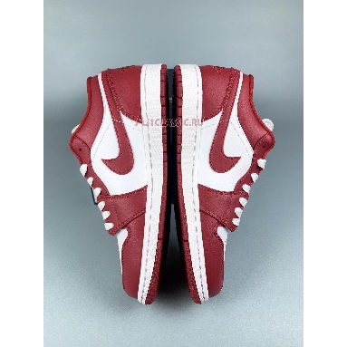 Air Jordan 1 Low Gym Red White 553558-611-1 Gym Red/White Sneakers