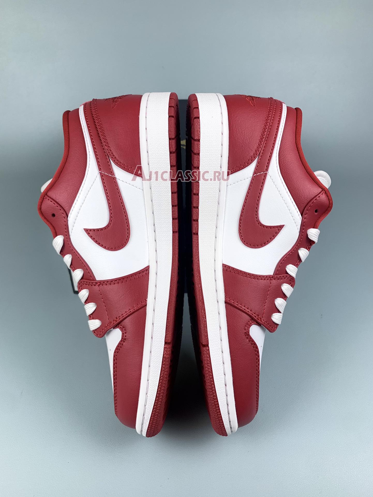 Air Jordan 1 Low "Gym Red White" 553558-611-1