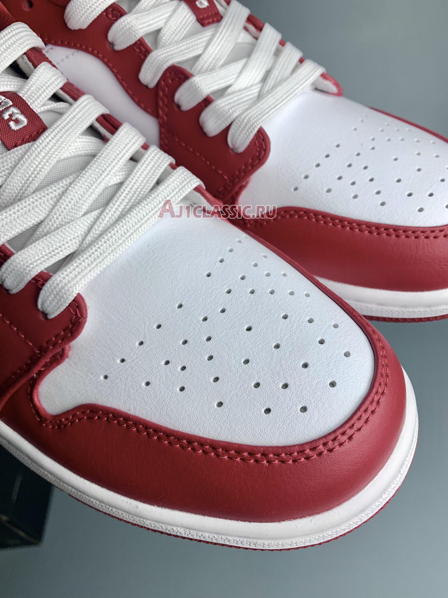 Air Jordan 1 Low "Gym Red White" 553558-611-1