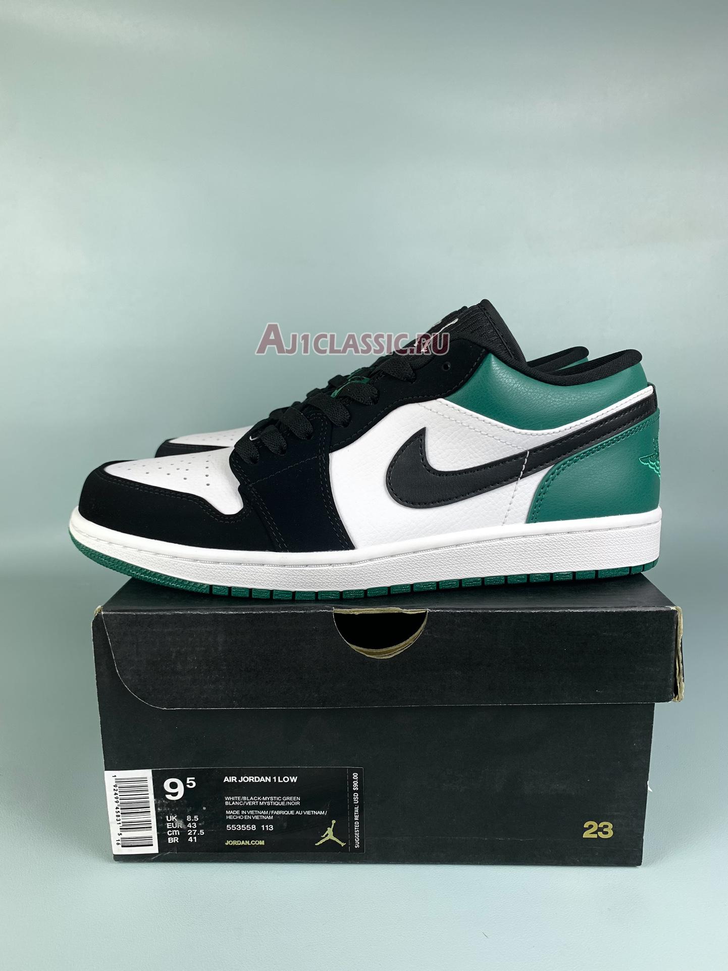 Air Jordan 1 Low "Mystic Green" 553558-113-1