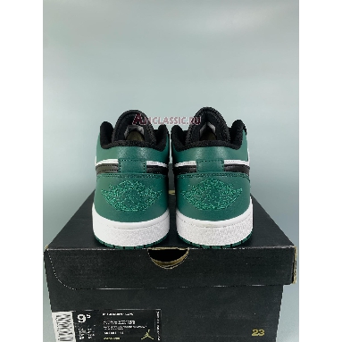 Air Jordan 1 Low Mystic Green 553558-113-1 White/Black-Mystic Green Sneakers