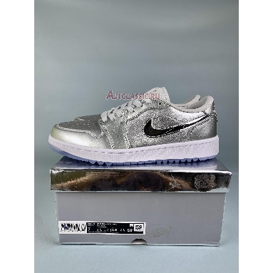 Air Jordan 1 Low Golf Gift Giving Pack FD6848-001 Metallic Silver/Metallic Silver/Photon Dust/White Sneakers