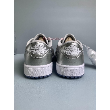 Air Jordan 1 Low Golf Gift Giving Pack FD6848-001 Metallic Silver/Metallic Silver/Photon Dust/White Sneakers