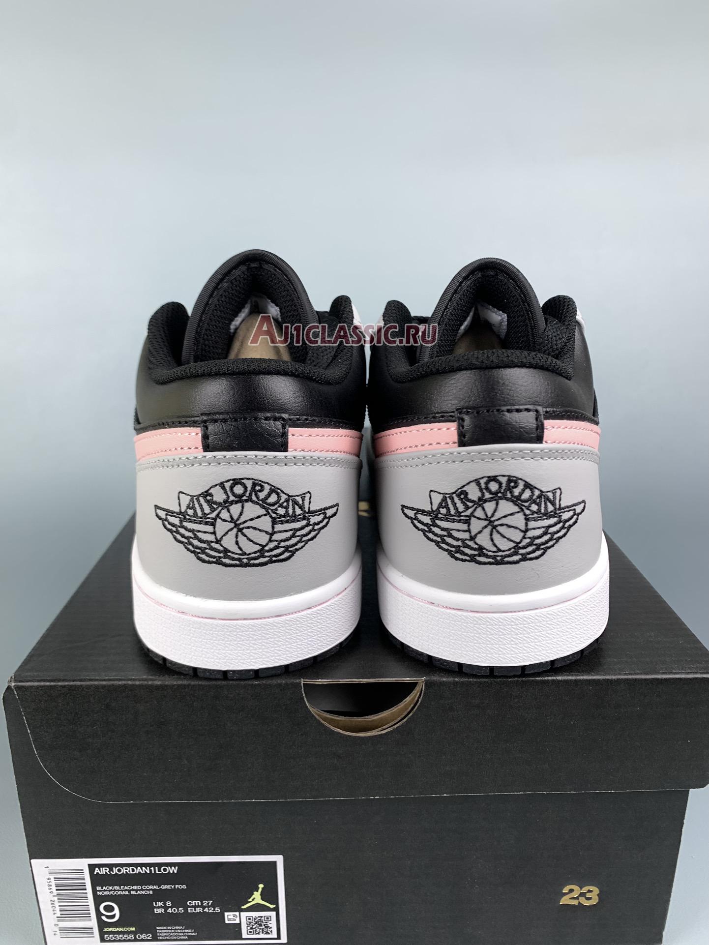 Air Jordan 1 Low "Grey Fog Bleached Coral" 553558-062-1