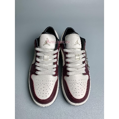 Air Jordan 1 Low SE Chinese New Year FJ5735-100 Sail/Metallic Gold Grain/Dark Team Red/Dark Smoke Grey/Dark Team Red Sneakers