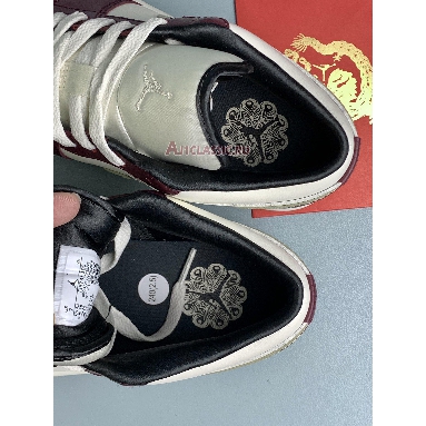 Air Jordan 1 Low SE Chinese New Year FJ5735-100 Sail/Metallic Gold Grain/Dark Team Red/Dark Smoke Grey/Dark Team Red Sneakers