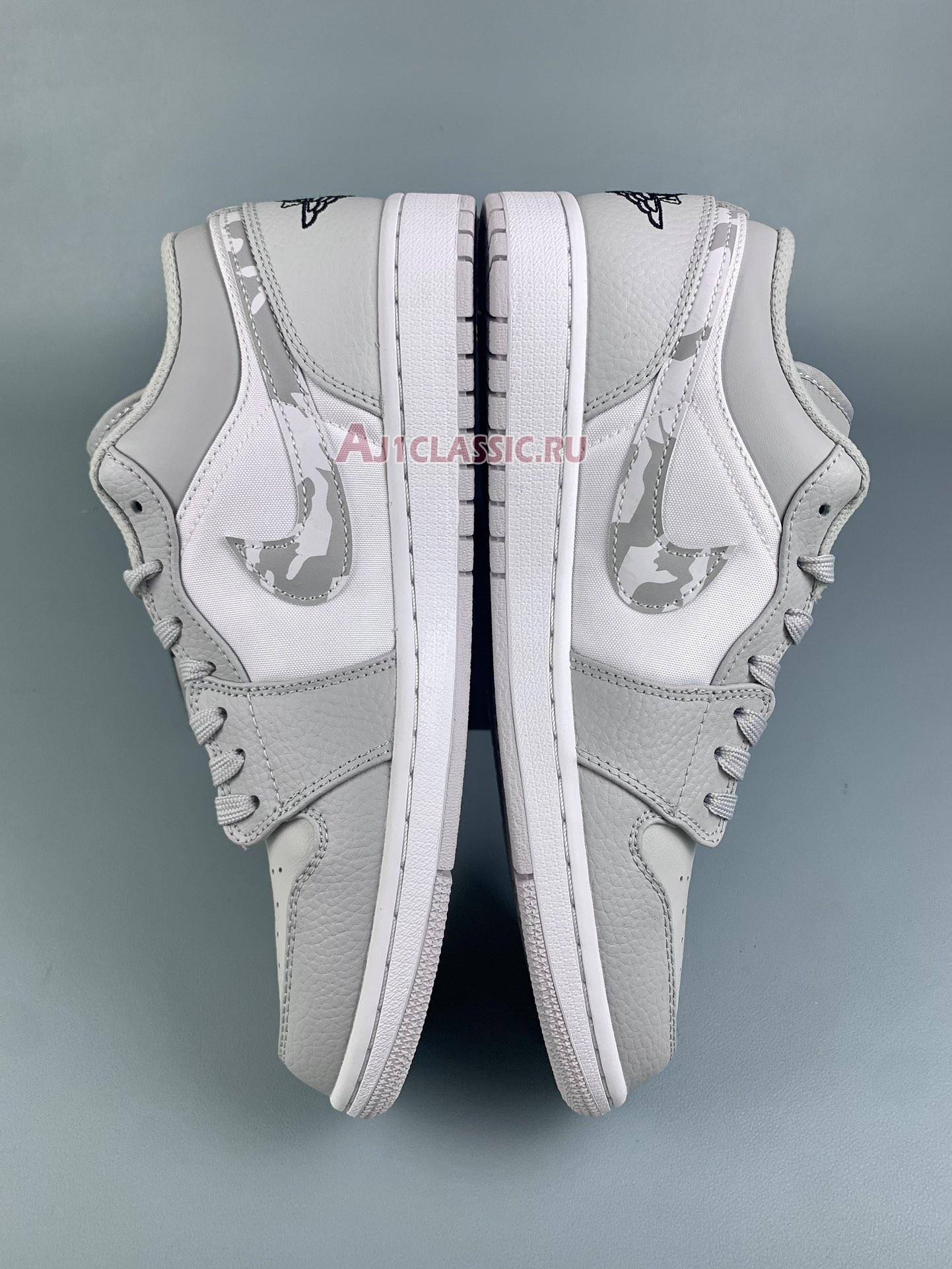 New Air Jordan 1 Low "White Camo" DC9036-100-1 Shoes