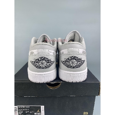 Air Jordan 1 Low White Camo DC9036-100-1 White/Photon Dust/Grey Fog Sneakers