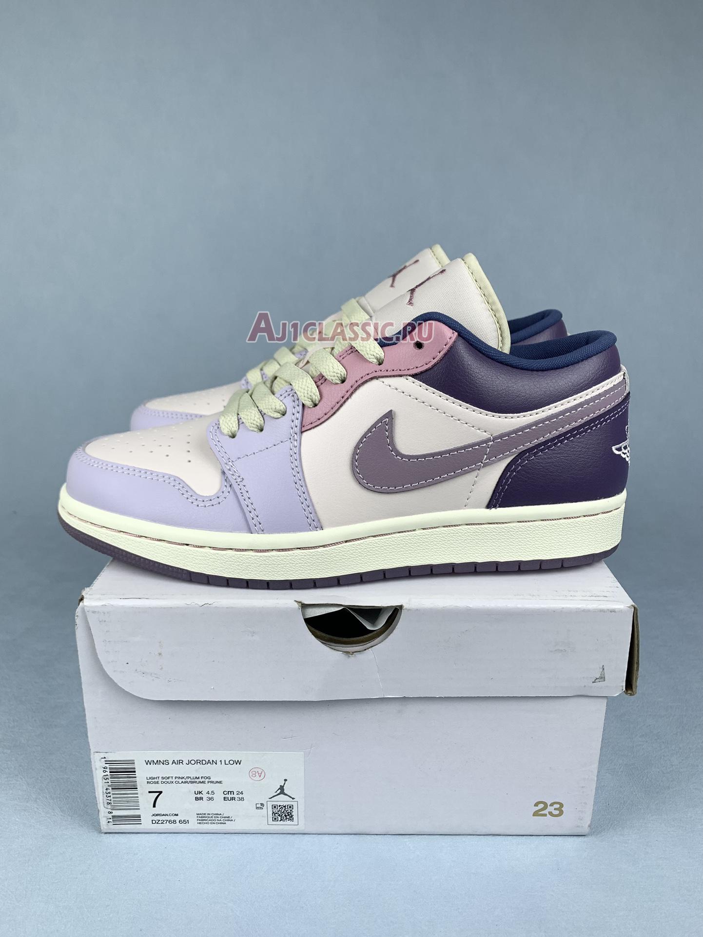 Air Jordan 1 Low "Pastel Plum" DZ2768-651