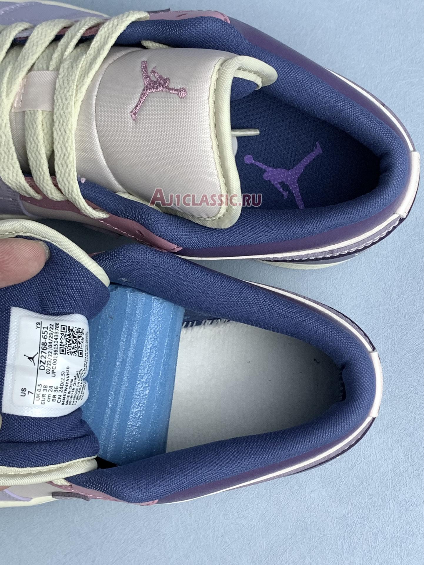 Air Jordan 1 Low "Pastel Plum" DZ2768-651