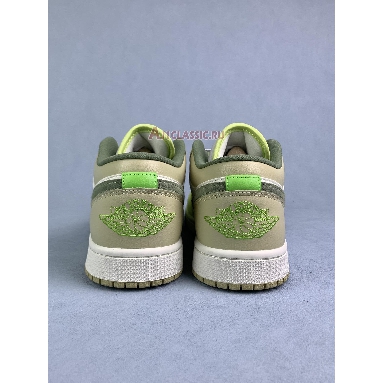 Air Jordan 1 Low Sail Pale Citron FD9906-131 Sail White/Oil Green/Light Lime Green Sneakers