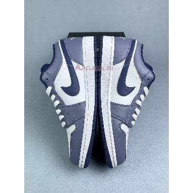 Air Jordan 1 Low Ashen Slate 553558-414 Ashen Slate/Mystic Navy/White Sneakers