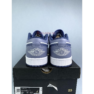 Air Jordan 1 Low Ashen Slate 553558-414 Ashen Slate/Mystic Navy/White Sneakers