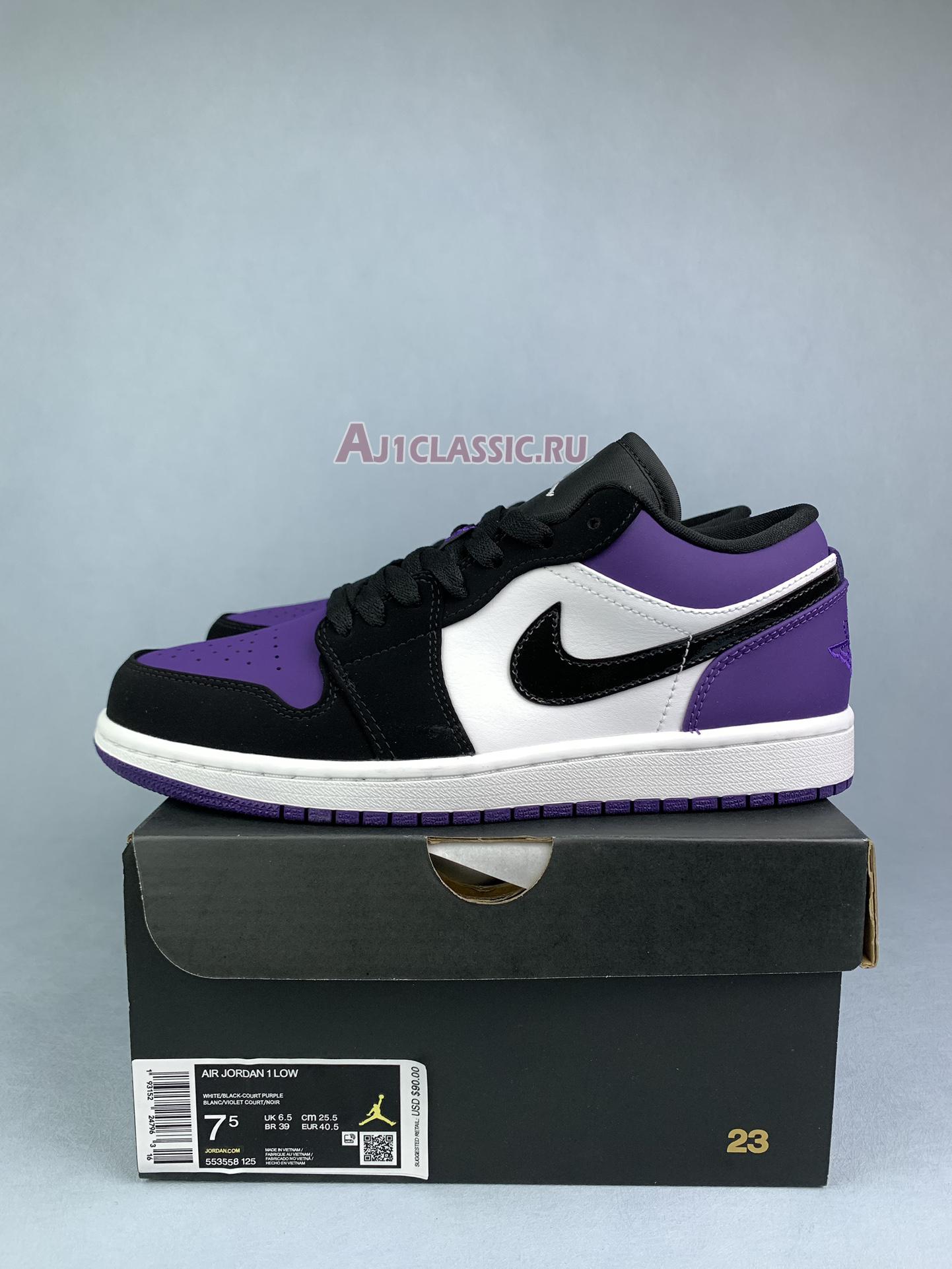 Air Jordan 1 Low "Court Purple" 553558-125-1