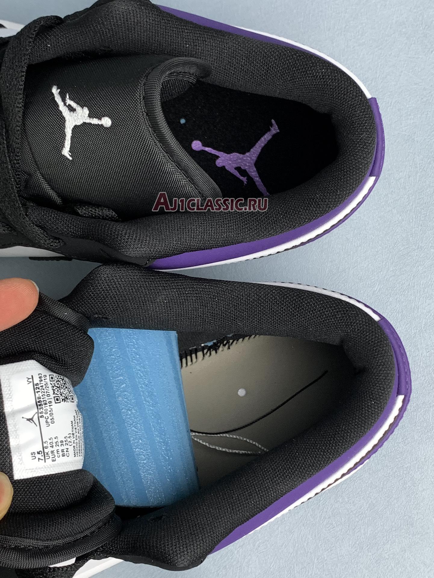 Air Jordan 1 Low "Court Purple" 553558-125-1