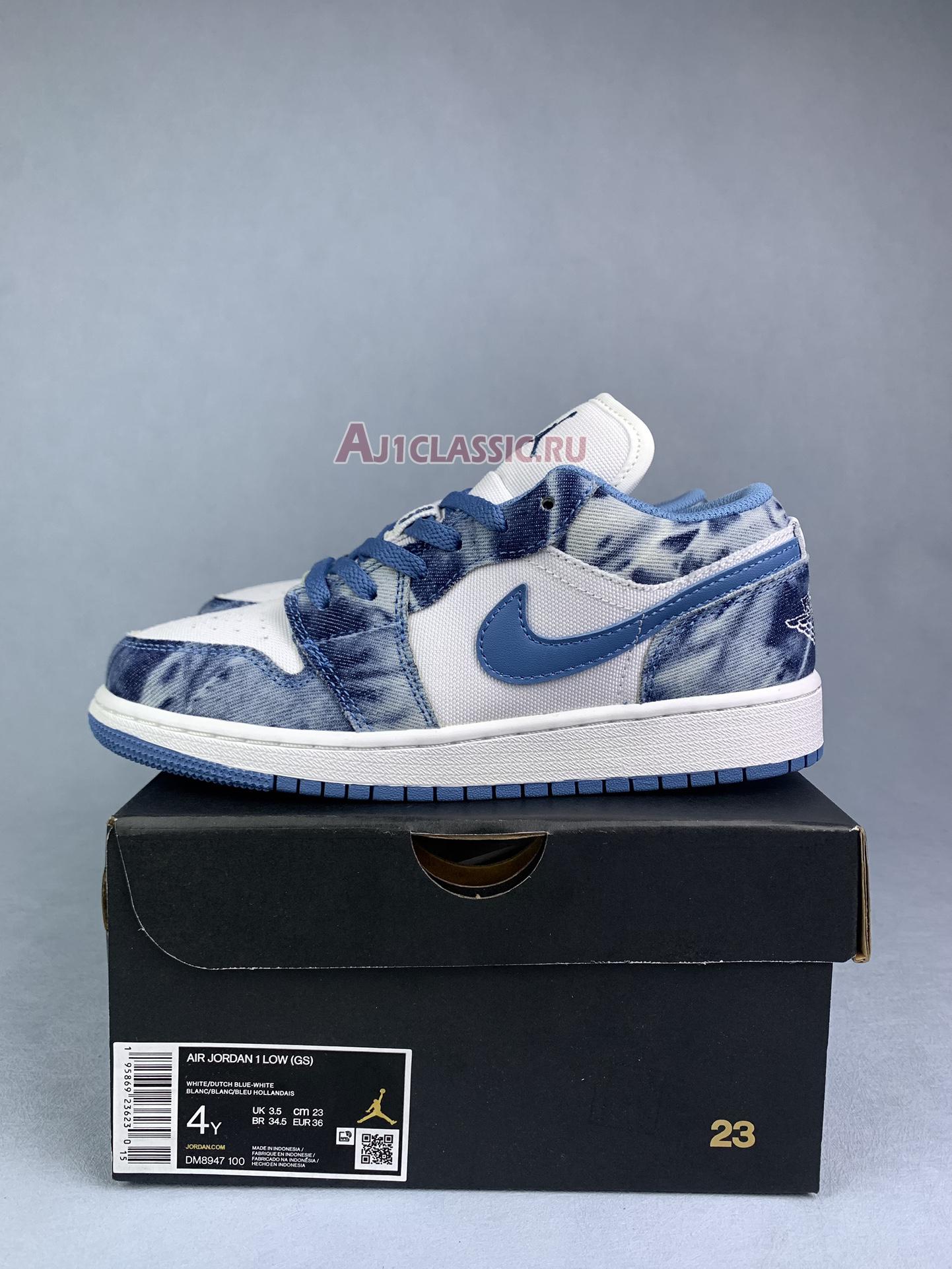 New Air Jordan 1 Low "Washed Denim" DM8947-100 Shoes