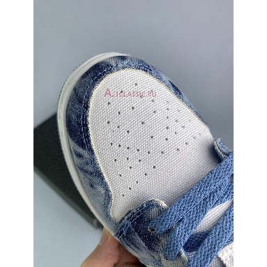 Air Jordan 1 Low Washed Denim DM8947-100 White/Dutch Blue/White Sneakers