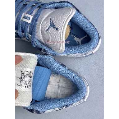 Air Jordan 1 Low Washed Denim DM8947-100 White/Dutch Blue/White Sneakers