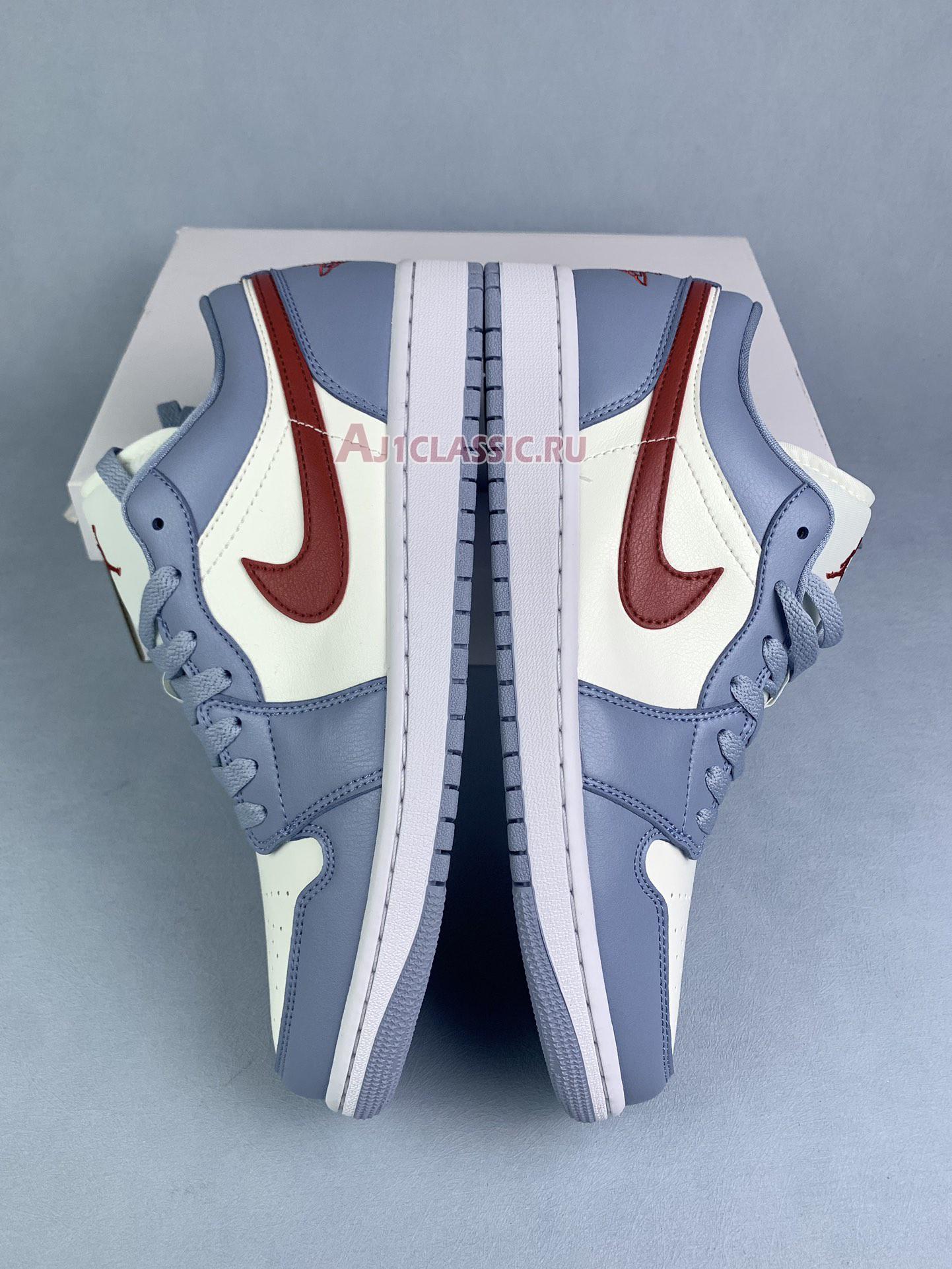 Air Jordan 1 Low "Blue Whisper Dune Red" DC0774-164