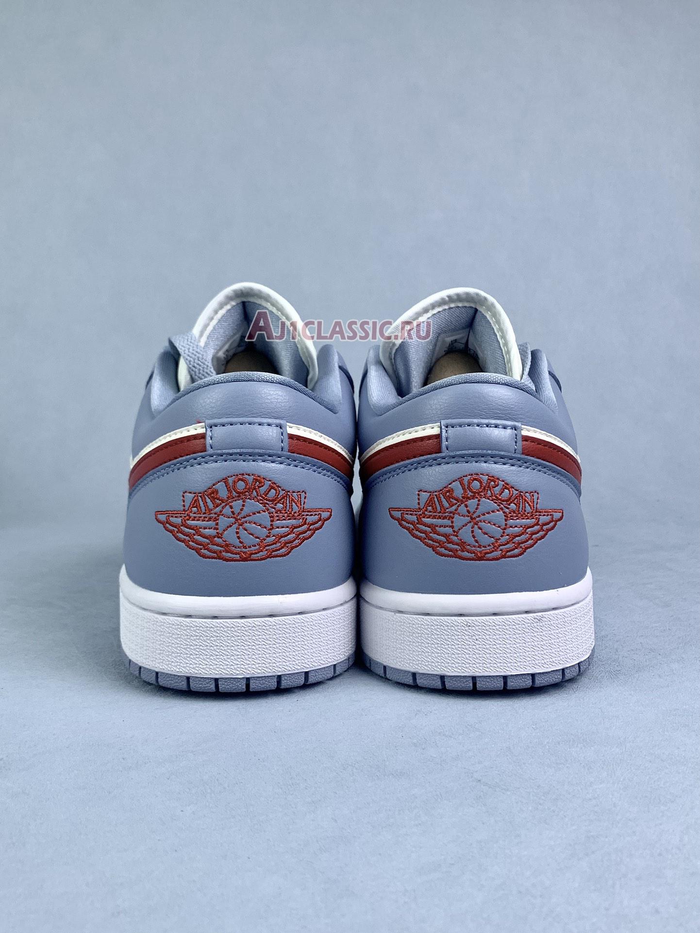 Air Jordan 1 Low "Blue Whisper Dune Red" DC0774-164