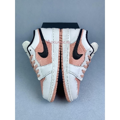 Air Jordan 1 Low GS Light Madder Root DM8960-801-1 Light Madder Root/White/Black Sneakers