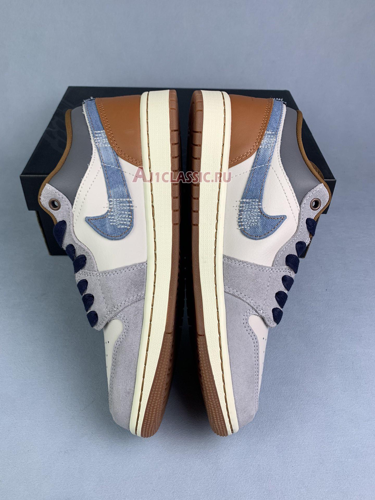 Air Jordan 1 Low SE "Repaired Denim Swoosh" FZ5042-041