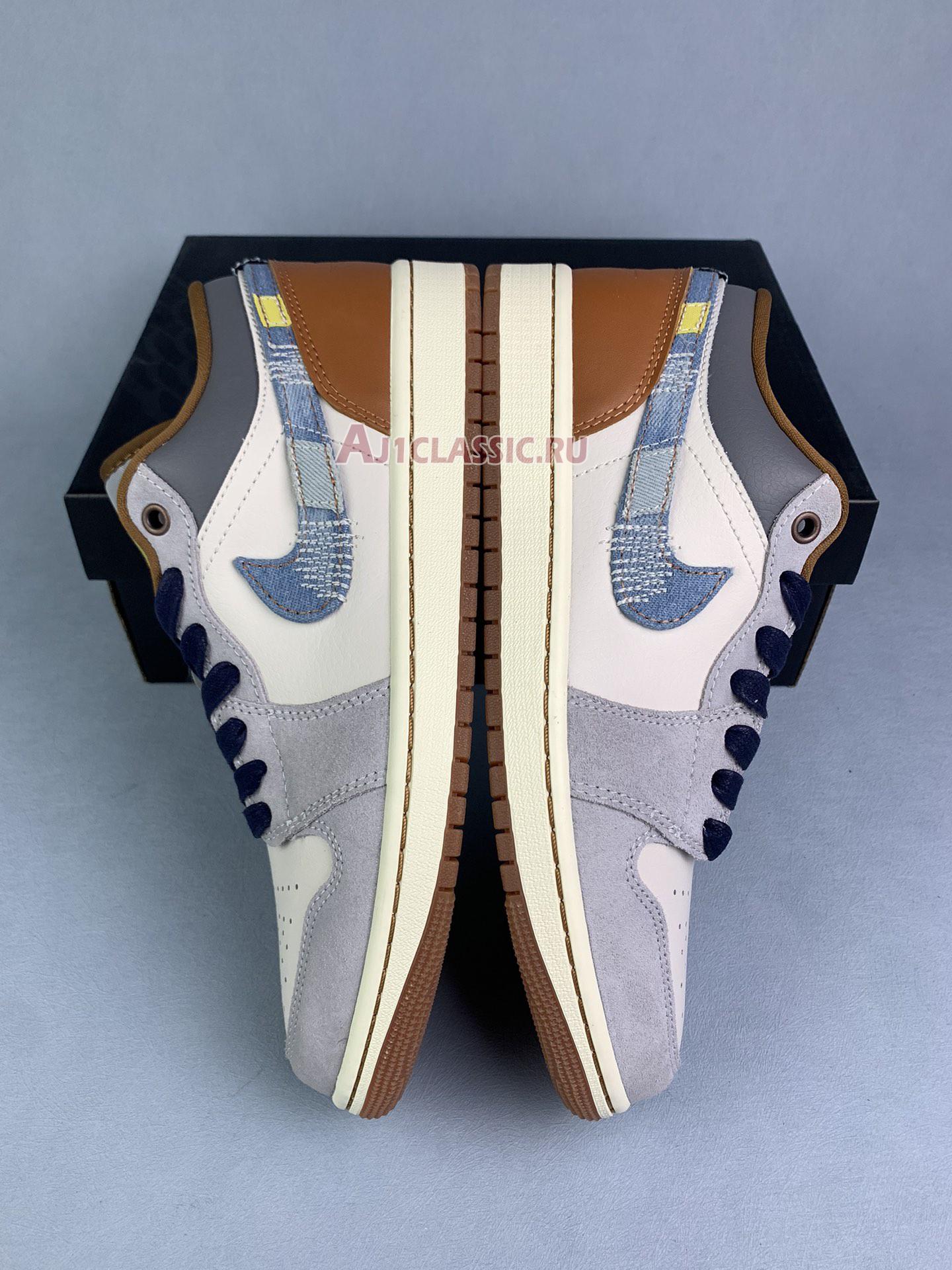 Air Jordan 1 Low SE "Repaired Denim Swoosh" FZ5042-041