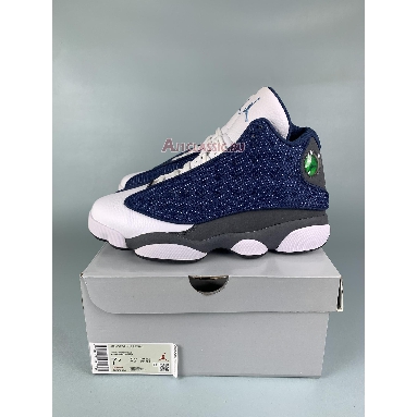 Air Jordan 13 Retro Flint 414571-404-1 Navy/Carolina Blue/Flint Grey/White Sneakers