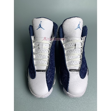 Air Jordan 13 Retro Flint 414571-404-1 Navy/Carolina Blue/Flint Grey/White Sneakers