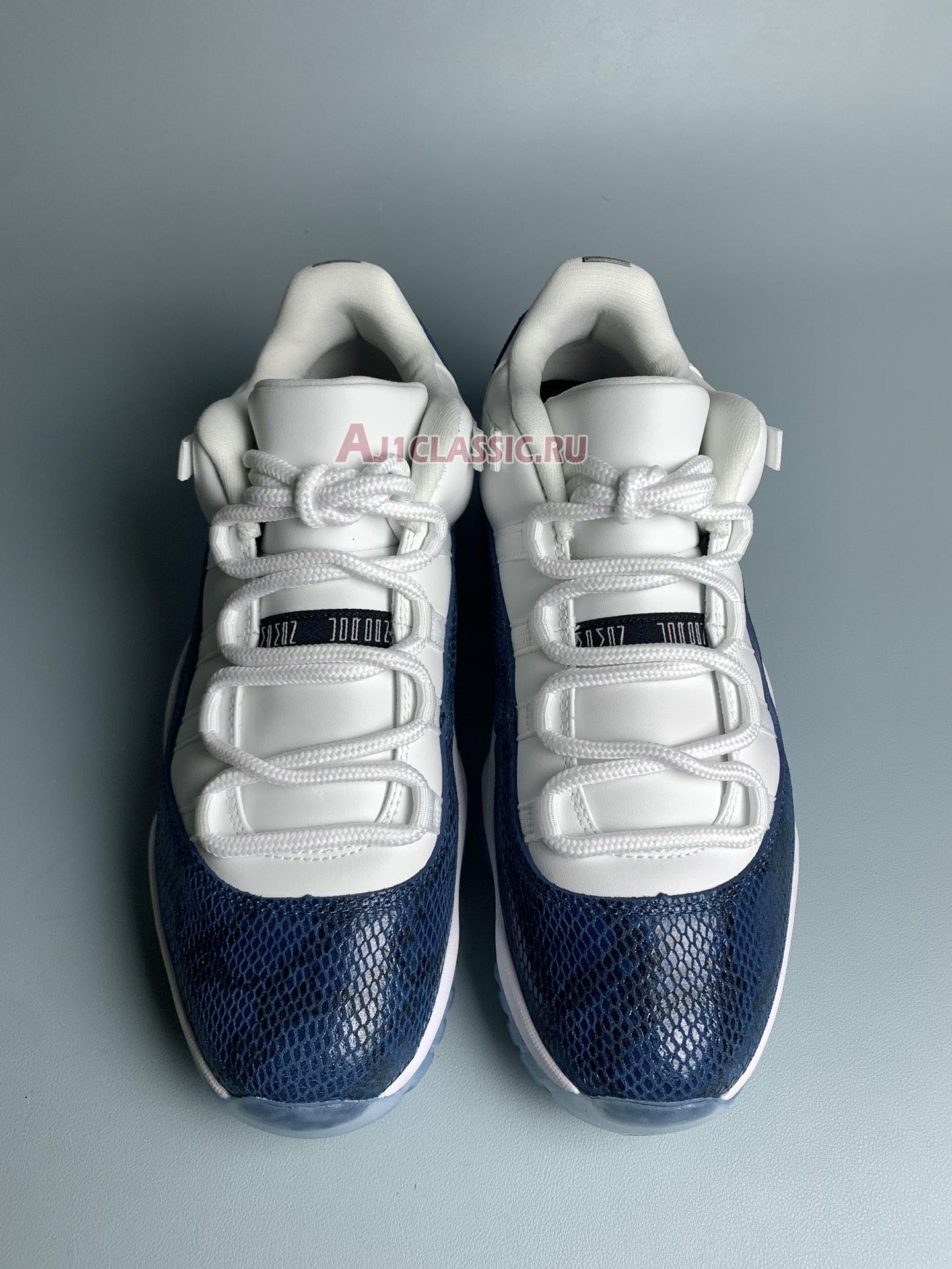 Air Jordan 11 Retro Low "Snake Navy" CD6846-102-1