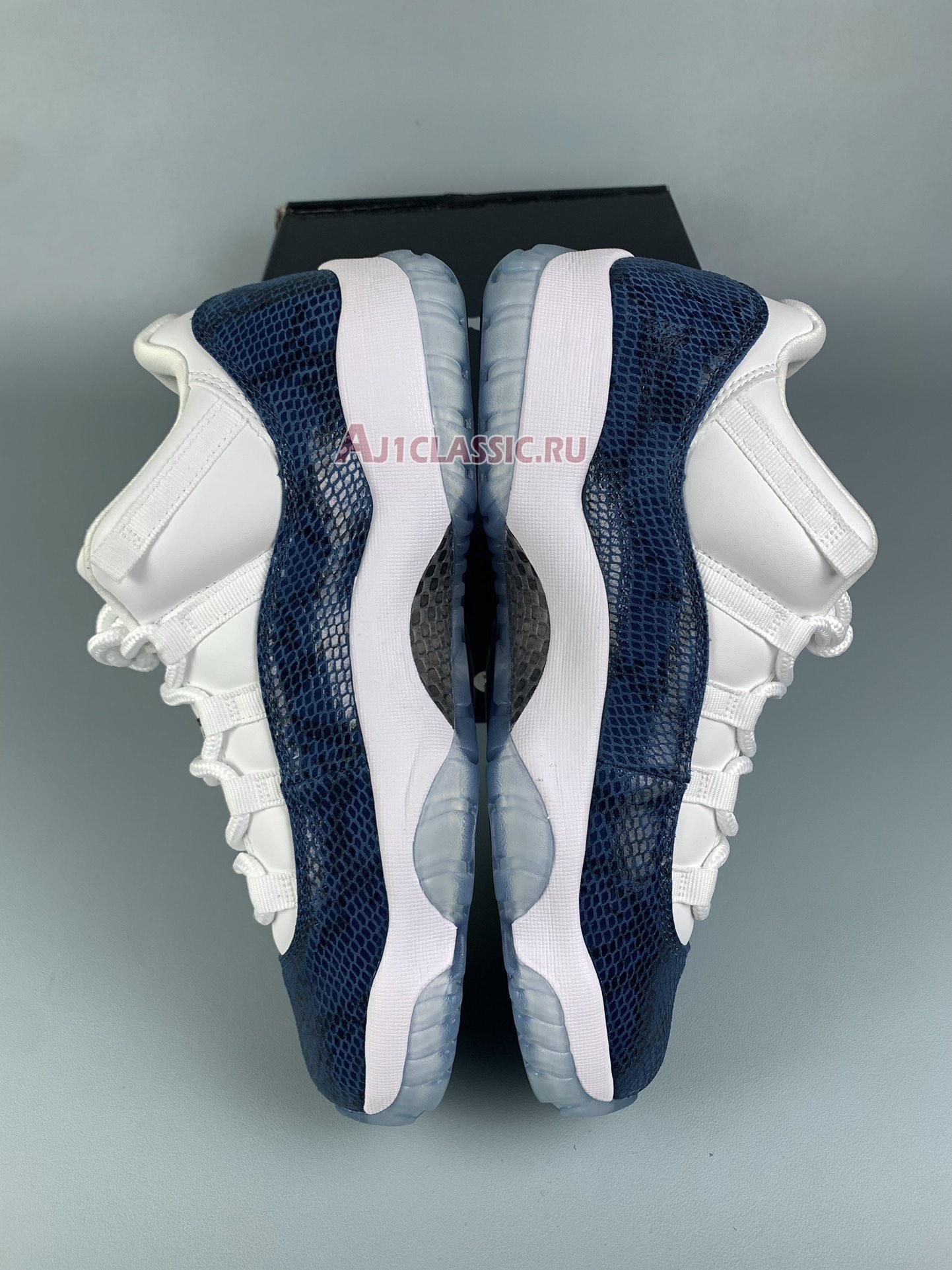 Air Jordan 11 Retro Low "Snake Navy" CD6846-102-1