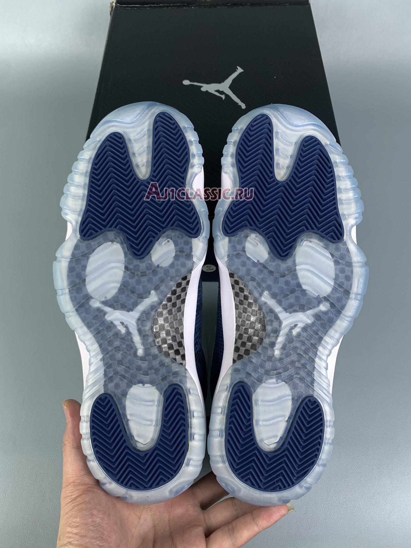 Air Jordan 11 Retro Low "Snake Navy" CD6846-102-1