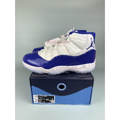 Air Jordan 11 Retro Concord Sketch AH7860-100-1 White/Blue-Concord Sneakers