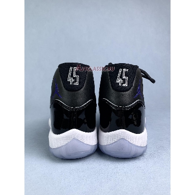 Air Jordan 11 Retro 2016 Space Jam 378037-003-1 Black/Concord-White Mens Womens Shoes