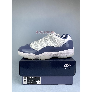 Air Jordan 11 Retro Low Diffused Blue FV5104-104 White/Midnight Navy/Diffused Blue/Football Grey Sneakers