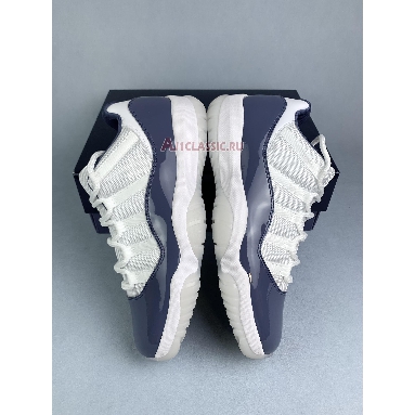 Air Jordan 11 Retro Low Diffused Blue FV5104-104 White/Midnight Navy/Diffused Blue/Football Grey Sneakers