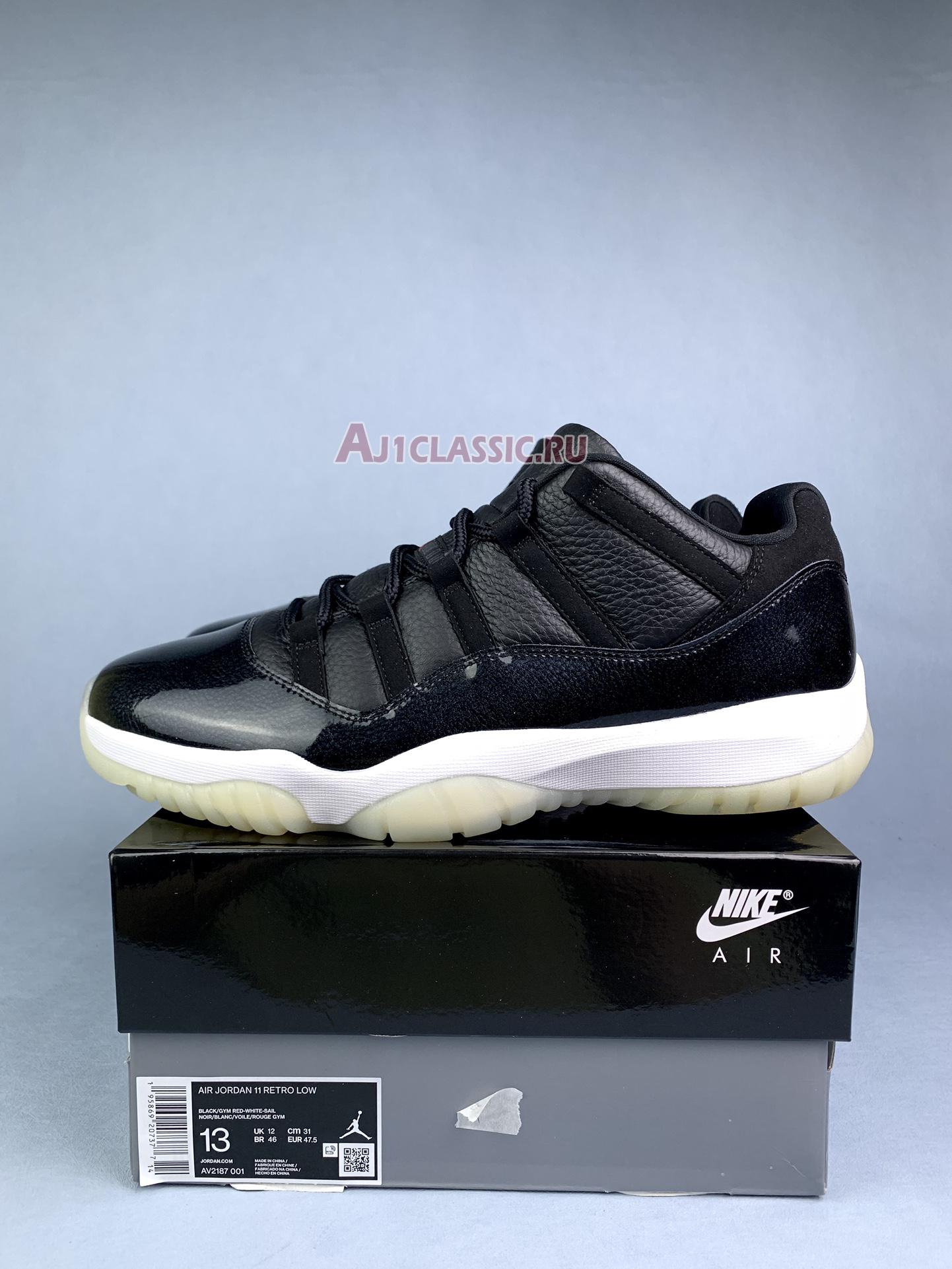 Air Jordan 11 Retro Low "72-10" AV2187-001