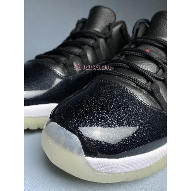 Air Jordan 11 Retro Low 72-10 AV2187-001 Black/Gym Red/White/Sail Sneakers