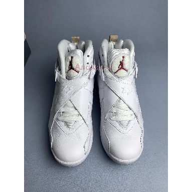 Octobers Very Own x Air Jordan 8 Retro White AA1239-135 White/Blue-Metallic Gold-Varsity Red Mens Womens Shoes