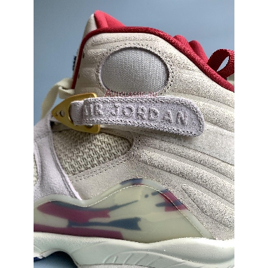 SoleFly x Jordan x Air Jordan 8 Retro Mi Casa Es Su Casa FJ2850-107 Sail/Fossil/Varsity Red/Metallic Gold Mens Womens Shoes